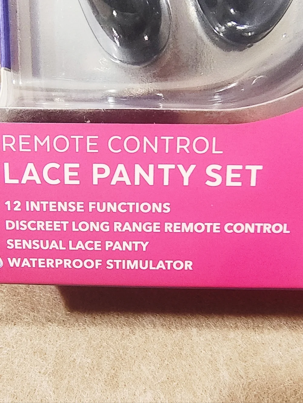 Lace Panty Set - Black #9 - Picture 3 of 3